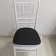 thumbnail image 2 of Funda para taburete redonda, resistente a las arrugas, resistente al agua, de lujo, de tela jacquard, elástica, lavable, para hotel, boda, sala de estar, funda de asiento suave apta para taburetes de, 2 of 5