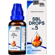 SBL Drops No. 5 (for Cervical Pain) 30ml