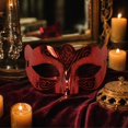 thumbnail image 4 of Mardi Gras Mask, Halloween Mask, Venetian Mask, Masquerade Masks Venetian Vintage Antique Mask for Men Women | Masquerade Masks Bulk, Vintage Antique Masks, Venetian Masks for Party Halloween Costume, 4 of 5