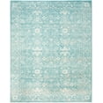 thumbnail image 3 of SAFAVIEH Evoke Ronald Bordered Area Rug, Light Blue/Ivory, 9' x 12', 3 of 11