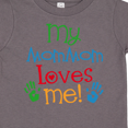 thumbnail image 4 of Inktastic MomMom Loves me Childs Boys or Girls Toddler T-Shirt, 4 of 5