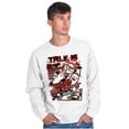 thumbnail image 4 of Cool Urban Popeye Talk is Cheap Men's Crewneck Sweatshirt Brisco Brands S, 4 of 6