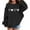 Black, variant on Angala Valentine's Day Girls Casual Winter Hoodie Fashion Print Sweatshirt Soft Pullover Top For Kids Stlish Cute Girls Hoodies 3-4 Years