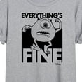 thumbnail image 3 of Monsters Inc. - Everythings Fine  - Juniors Ideal Flowy Muscle T-Shirt, 3 of 5
