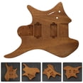 thumbnail image 1 of Homoyoyo Coffee Solid Guitar Body Unfinished Headless Design for Easy Tuning and String Replacement, 1 of 8