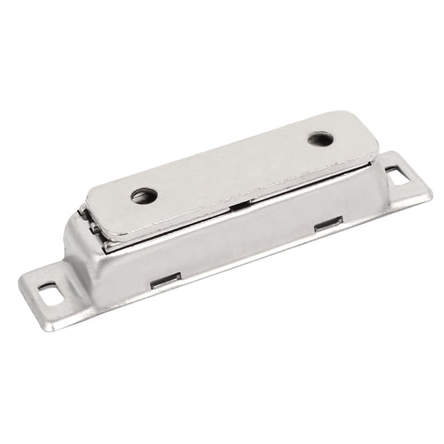 Unique Bargains Mueble Puerta Acero Inoxidable Imán Cierre 80x17x13mm