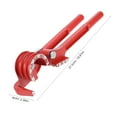 thumbnail image 6 of OULII Manual Metal Tube Bend Machine Red Triple Slot Bender for Copper Aluminum Soft Tubing, 6 of 8