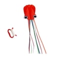 thumbnail image 1 of Yhsdtq,Value for Money,Kites, Easy To Fly, 10ft Long, Bright Color Design, For Outdoor Fun, No Line Kite, Toy For All Ages, Durable Plastic Construction, Perfect Gift Choice | Nylon, Red, 1 of 9