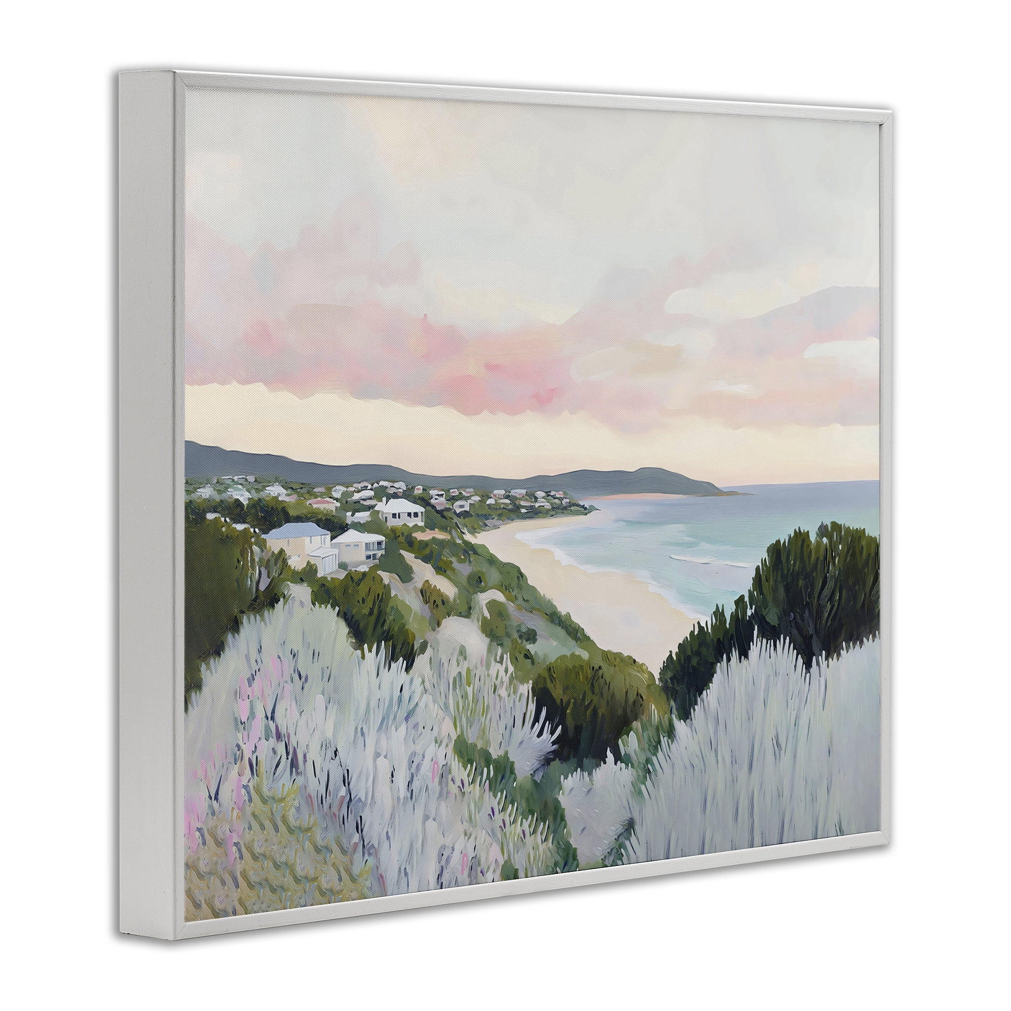 Stupell Industries Cape Cod Evening Light White Framed Giclee Art, design by The Prints Vibe