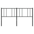 thumbnail image 3 of vidaXL Metal Headboard Black 193 cm, 3 of 5