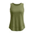 thumbnail image 5 of Avirosel Women's Sleeveless Workout Shirts, Dry Fit Moisture Wicking Running Athletic Gym Tops Lightweight Breathable Wear for Fitness Yoga Sports Exercise, 5 of 7