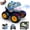 Blue, variant on Drefirsa Dinosaur Remote Control Car for Boys Age 4-7 8-12, Monster Truck for Boy with Light, Sound, and Stunts