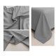 thumbnail image 5 of Juego de sábanas de microfibra de color liso, 4 piezas, tamaño queen, ultrasuaves, transpirables, de fácil cuidado, para colchones de bolsillo profundo, lavables a máquina. Aestivo | Gris |, 5 of 7