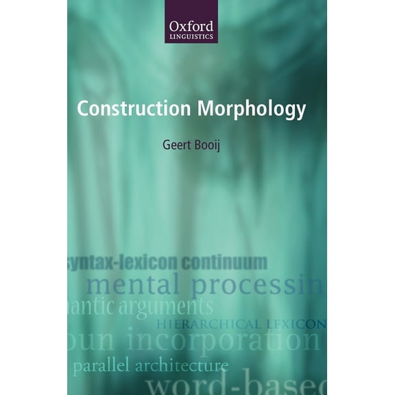Oxford Linguistics Construction Morphology, (Hardcover)