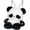 Panda, variant on Cute Animal Plush Backpack Fluffy Cartoon Shoulder Bag for Daily Travel Shopping