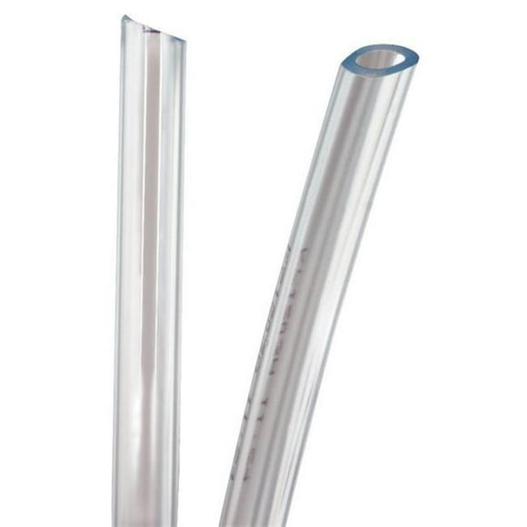 Tubes en PVC Transparents de 100 Pi - 3,75 x 0,25 Po.