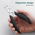 thumbnail image 3 of Cubridor de uñas Acero inoxidable Skin Skin Manicure Nipper Ingown Fingernail Trimmer Recorte Recorte Picturno para el hogar Inevent CE002940-00, 3 of 7