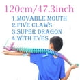 thumbnail image 2 of 47.3inch Super Large 3D Printed Dragon Models,Flexible Joint Animal lacertid Figurines, 3D Printing Stuff Cheap,Stress Relief, Fidget restlessness, ADHD Toys, Surprise Fantasy Gifts (47.3inch), 2 of 8