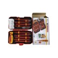 thumbnail image 5 of Juego de destornilladores Juego de 13 destornilladores aislados CR-V de alto voltaje 1000 V Destornillador magnético Phillips ranurado Torx duradero Herramienta manual, Kit de herramientas de reparaci, 5 of 5