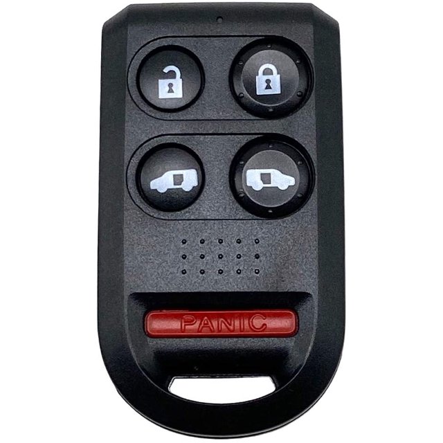 5 Buttons Replacement Remote Car Key Fob Case Shell fit Honda 2006 2007 2008 2010 Odyssey Key Fob Cover (5 Buttons)