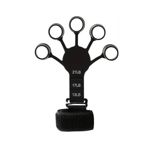 5-Finger Trainer Silicone Hand Grip Strengthener for Finger Therapy and Wrist Recovery