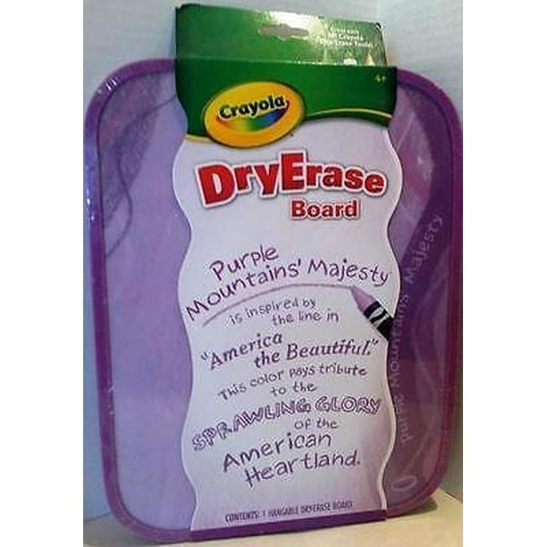 Crayola Purple Dry Erase Board