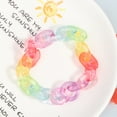 thumbnail image 1 of UPGRATOR Women Bangle Bracelets Bangle Acrylic 1Set Creative Design Beach Women, 1 of 7