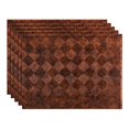 thumbnail image 1 of FASÄDE 18in x 24in Miniquattro Moonstone Copper Backsplash Panel (5 Pack), 1 of 6