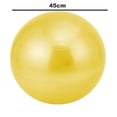 thumbnail image 2 of Yoga Smooth Ball For Fitness Exercise Pilates With Weight Pink 45cm, 2 of 5