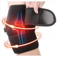 thumbnail image 1 of Rodillera calentada, terapia de calor con rodillera, envoltura calentadora de rodilla con 3 modos de calentamiento para aliviar el dolor en las articulaciones, viene con enchufe de alimentación y ca, 1 of 5