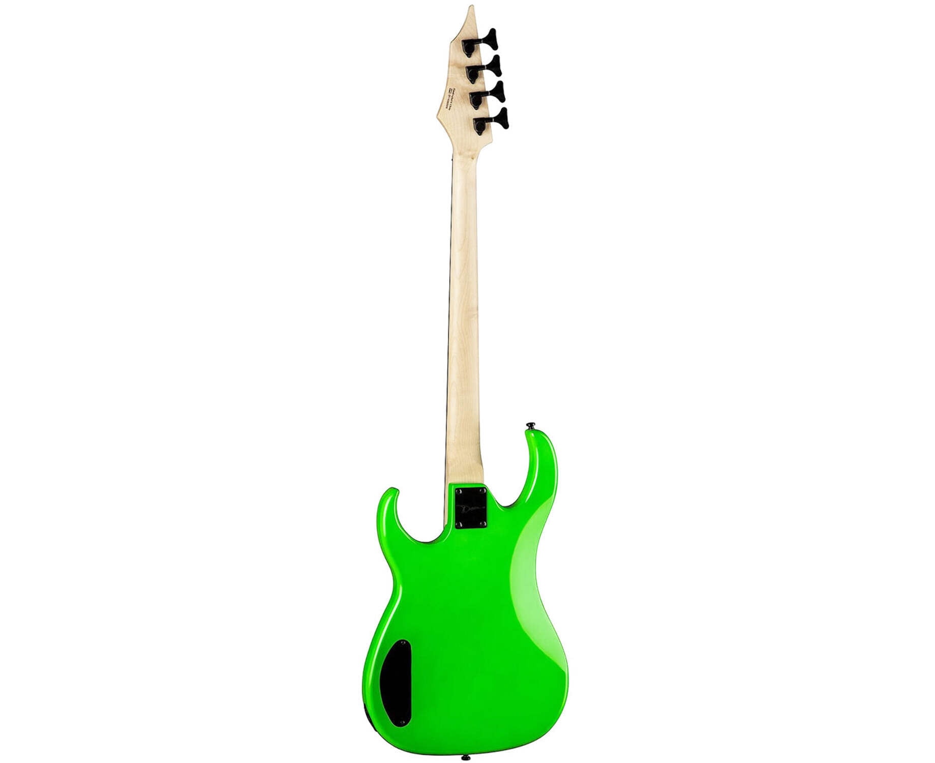 Dean Custom Zone Bass Guitar, Nuclear Green