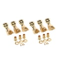 thumbnail image 4 of 6 Piezas Llaves De Clavijas De Afinación De Selladas Sunnimix Clavijas De Afinación De Guitarra De Calavera Oro, 4 of 8