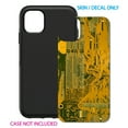 thumbnail image 2 of DistinctInk Custom SKIN / DECAL compatible with OtterBox Symmetry for iPhone 11 Pro (5.8" Screen) - Yellow Circuit Board Image - Printed Circuit Board Image, 2 of 5
