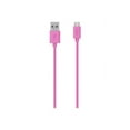 thumbnail image 7 of Belkin MIXIT USB to Micro USB ChargeSync Cable, 4 ft Cord, Pink, 7 of 7