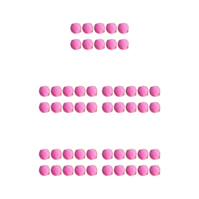 Dalazy 10pieces Outdoor Activity - Reusable Water Balls For Summer Pool Fun Colorful Swimming Pool Family Fun Water Balloon Pink 5PCS