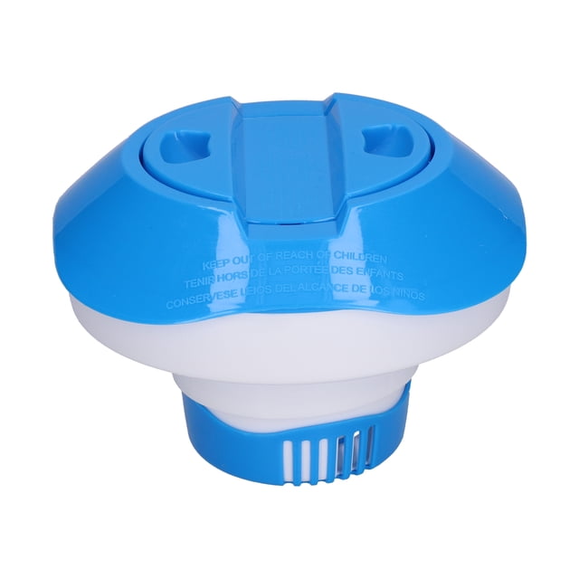 QIILU Floating Dosing Device Easy To Fold And Carry Long Service Life Pool Chemical Dispenser Durable And Stable For Home For Pool