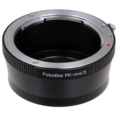 Lens Mount Adapter for Pentax K Mount (PK) SLR Lens to Micro Four Thirds (MFT, M4/3) Mount Mirrorless Camera Body