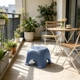 thumbnail image 6 of Low Stool with Non-Slip Base, Bathroom Shower Seat, Sturdy Plastic Stepping Stool for Adults, Space-Saving for Living Room Kitchen, 6 of 6