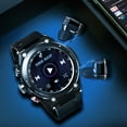 thumbnail image 3 of NEXOVA Smart Watch TWS Earphones 2 in 1 Fitness Tracker 1.28 Inch Multiple Sports Modes Pedometer Make/Answer Calls Message Notification, 3 of 24