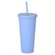 thumbnail image 5 of Botella de agua Yuarrent Frasco de vacío Vaso con pajitas multicolores, 5 of 6