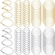 thumbnail image 3 of 96 aros de aleación para pendientes redondos para hacer joyas., 3 of 7