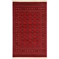 thumbnail image 1 of Unique Loom Tekke Over-Dyed Torkaman Area Rug 5' x 8' Rectangle Red/Burgundy, 1 of 1