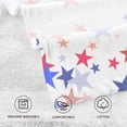 thumbnail image 4 of GZHJMY Face Hand Towel Set Fourth July Horizontal Lines Cotton Washcloths, Quick-Dry Highly Absorbent Bath Towel- Pack of 2 Washcloths, 4 of 7