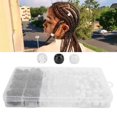 thumbnail image 4 of Dreadlock Beads, Practical Plastic / Resin Useful Hair Braiding Beads Delicate  For Fashion Shows For Parties, 4 of 8