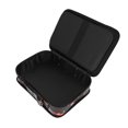 thumbnail image 1 of Haircutting Tools Bag, Barber Tools Storage Bag ABS PU Canvas Wearproof Portable  for Scissors Combs Hair Clippers, 1 of 7