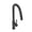 Matt Black + ABS + Ceramic + Stainless Steel + zinc + Modern+2, variant on LIANGKA Modern 18.83 Inch Pull-Down Kitchen Sink Faucet CUPC Certified High Performance Kitchen Tap for Home Kitchen Renovation