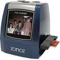 thumbnail image 2 of ZONOZ FS-3 22MP All-in-1 Film & Slide Converter Scanner w/Speed-Load Adapters for 35mm, 126, 110 Negative & Slides, Super 8 Films - Includes Worldwide Voltage 110V/240V AC Adapter (Blue), 2 of 7