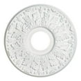 thumbnail image 1 of Médaillon de Plafond en Plastique Moulé Victorien de 15,5 Po&44; Blanc, 1 of 1