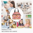 thumbnail image 3 of Lafuoo Happy Thanksgiving Turkey Pattern Insulated Lunch Bag, Adjustable Shoulder Strap Handheld Crossbody Waterproof Lunch Bag, Unisex-One Size, 3 of 6