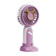 thumbnail image 2 of Ventilador portátil de mano con batería recargable por USB, compacto, de bajo ruido, viento fuerte y agarre ergonómico para uso en verano, ideal para estudiantes, viajes y actividades al aire libre., 2 of 6